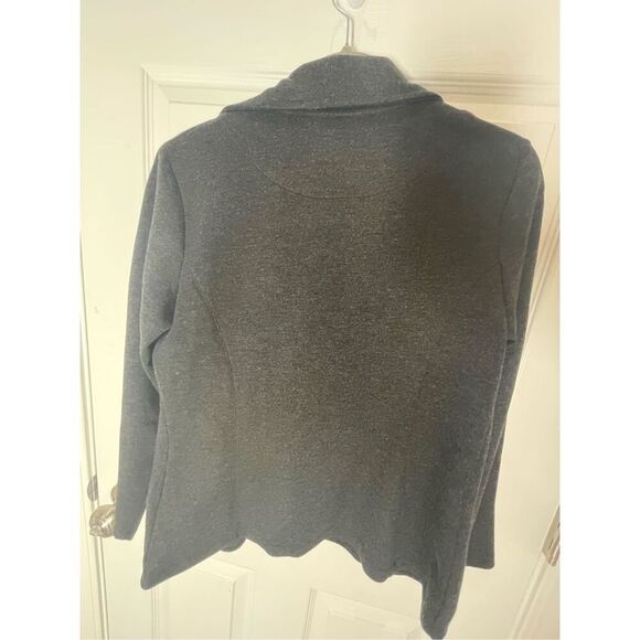 Dolceza Cardigan NWT charcoal small - Picture 2 of 8